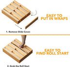 SpaceAid WrapNeat 4 in 1 Wrap Organizer - Image 6