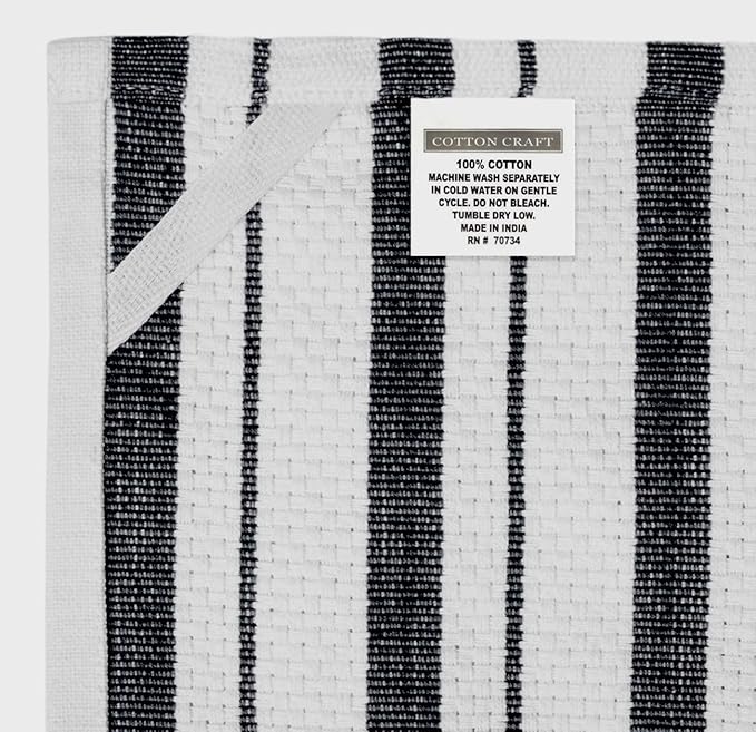 COTTON CRAFT Oversized Kitchen Towels - Image 8