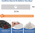 Kitchen Faucet Mat, Diatomite Sink Faucet Mat Splash Guard - Image 3