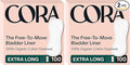 Cora 100% Organic Cotton Topsheet Bladder Liners by Cora
