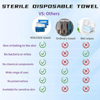 Disposable face towel, MIXUISEE thick and soft face towels, 100% cotton face - Image 8
