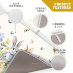 Spring Easter Rabbit Dish Drying Mat - Image 4