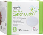 ForPro Premium 100% Cotton Ovals, Ultra-Plush Extra-Absorbent Lint-Free 3" - Image 7