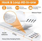 XL Picture Hanging Strips Heavy Duty, 40 Strips Damage Free Removal Picture - Image 2