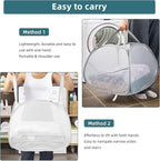2 Pack Collapsible Laundry Baskets, 90L Large Foldable Laundry Basket, Durable - Image 6