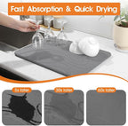 Stone Drying Mat for Kitchen Counter - Image 3