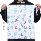 Shappy 2 Pcs Large Travel Laundry Bag Washable Waterproof Wet Dry Large Dirty - Image 2