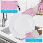 Household Rubber Gloves Non-Slip Dishwashing Cleaning - Image 4