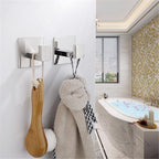 Flybath Coat Hook SUS 304 Stainless Steel Square Towel Robe Hooks Wall Mounted - Image 8