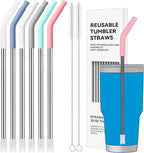 30 oz Straight Metal Straws by AccessoriesForWaterBottle