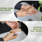 4 Pack Wooden Nail Brush - Image 5