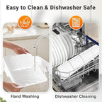 Silicone Dish Drying Mat for Kitchen Counter, Non-Slip Drain Pad, Dish Drying - Image 4