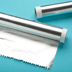 Standard Aluminum Foil Roll 18"x500' Commercial-Grade Silver Wrap - Image 2
