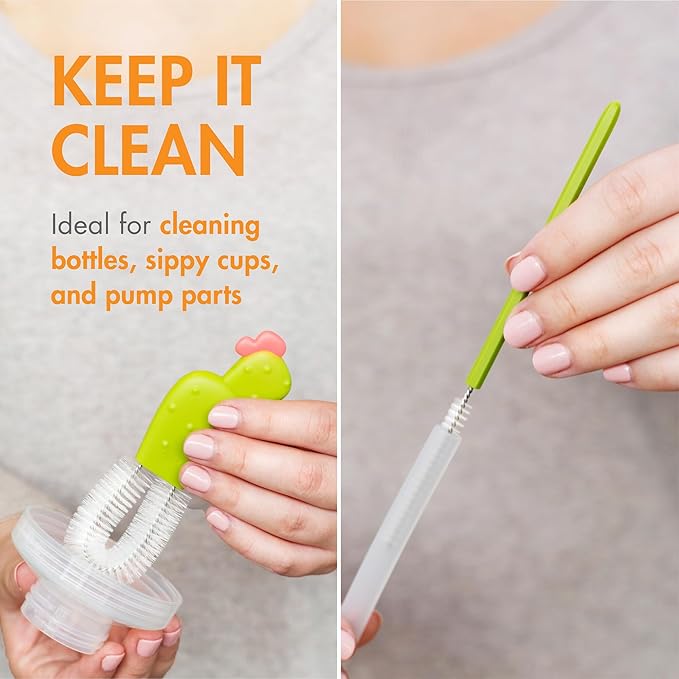 Boon Cacti Replacement Baby Bottle Brushes - Image 4
