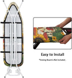 Sunflower Mushrooms Ironing Board Cover - Image 4