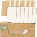 Greenzla Kitchen Sponges, Plant-Based Dish Sponges, Non-Scratch Sisal Hemp by GREENZLA