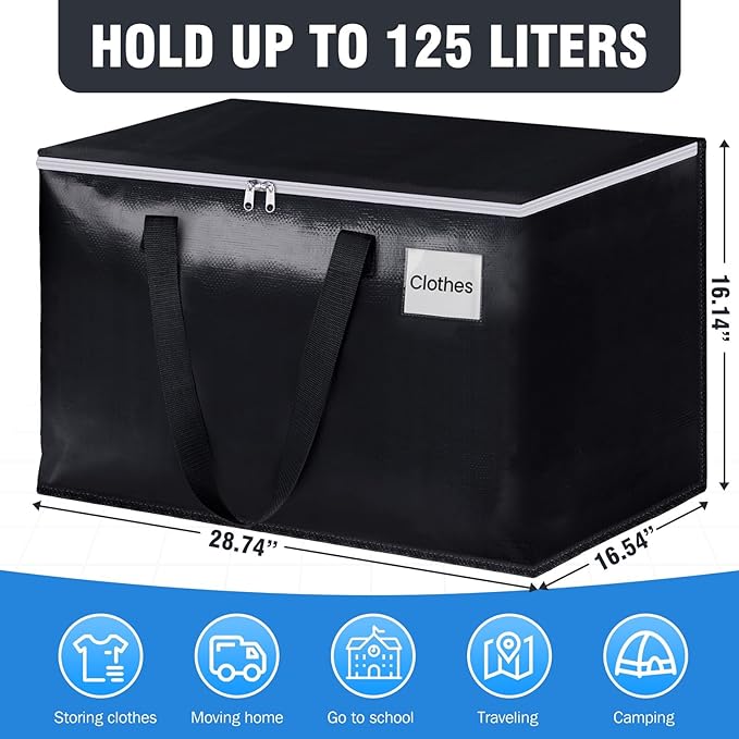 BlissTotes Moving Bags, Heavy Duty Moving Boxes - Image 2