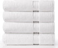 Cotton Craft Ultra Soft 4 Pack Oversized Extra Large Bath Towels 30x54 White by COTTONCRAFT