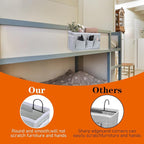 4pcs 3-pockets Wall Hanging Storage Bag, Bedside Caddy Organizer Bags, Bed - Image 7