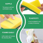 Cleaning Sponge, 32 Pack Dual-Sided Dishwashing Sponge - Image 4