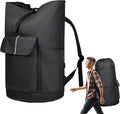 BeeGreen Black-Laundry-Bag-Backpack-Extra-Large-Heavy-Duty, 125L Portable by BeeGreen