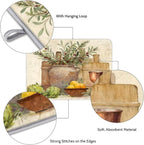 Dish Drying Mats with Hanging Loop - Image 3