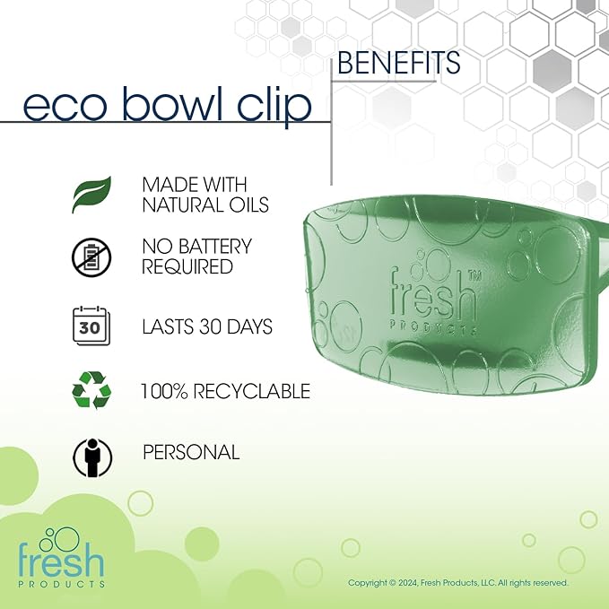 Fresh Products Eco Bowl Clip Air Freshener Versatile Design Toilet Freshener - Image 5