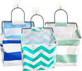 Wall-Hanging Storage Bags, Desktop Organizer Basket Cotton Linen Hanging by Unknown