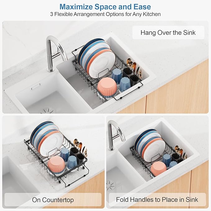 iSPECLE Expandable Dish Drying Rack - Image 3
