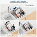 iSPECLE Expandable Dish Drying Rack - Image 3