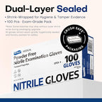 Medical Soft Max™ Black Nitrile Disposable Gloves, Latex-Free & Powder-Free - Image 5