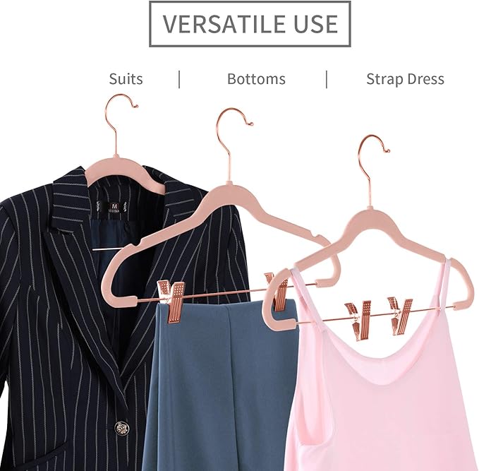 MIZGI Premium Velvet Pants Hangers - Image 4