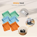 K&F CONCEPT 6 Pack Lens Cleaning Cloth | Microfiber Cleaning Cloth | Glasses - Image 4