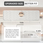 Meiliweser Silicone Faucet Mat for Kitchen Sink – Gen 2 Splash Guard - Image 2