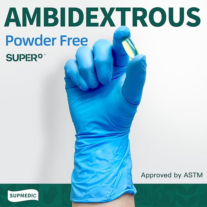 Vinyl Disposable Exam Gloves, 4Mil Powder-Free Latex-Free Food Grade Cooking - Image 3