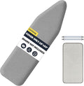 Ironing Board Cover and Pad 18"x54" Extra Thick Natural Cotton, Scorch and by UniSimp