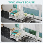2 Tier Large Dish Drying Rack - Image 3