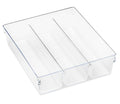 Whitmor 6789-7095 Clear 3-SECTION DRAWER ORGANIZER by Whitmor