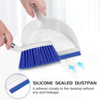 NACENA Mini Broom and Dustpan Set, Small Dust Pan and Brush Set - Image 3