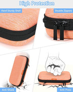 Light-Orange Small Carrying Case Universal Travel Case - Image 4