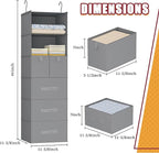 6-Shelves Hanging Closet Organizer - Image 5