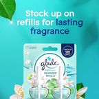 Glade PlugIns Refills Air Freshener, Dewdrop Petals, Scented and Essential Oils - Image 5