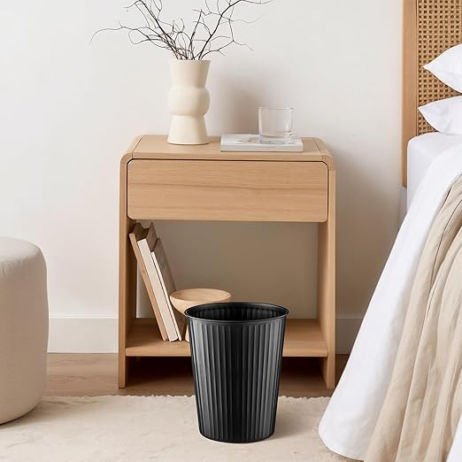 Monarch Abode Metal Bathroom Trash Can – Waste Basket - Image 7