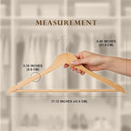 Utopia Home Premium Wooden Hangers 30 Pack - Image 2