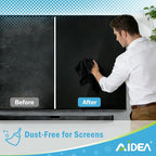 AIDEA Microfiber Cleaning Cloth Black 50PK, Microfiber Towels - Image 3