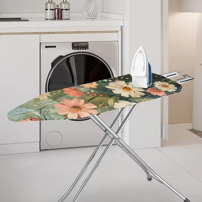 Daisy Prints Ironing Board Padded Cover Dust Covers Stretchable Iron Board - Image 2