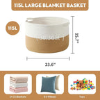 Foldable Laundry Hamper Basket - Image 5