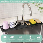 24 Inch Silicone Faucet Mat for Kitchen Sink Splash Guard - Image 7