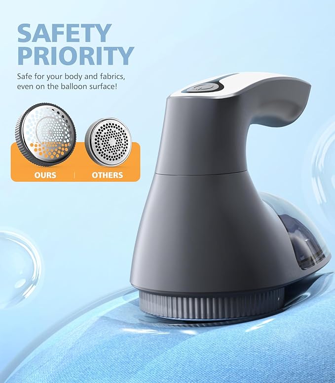 POPCHOSE Fabric Shaver for Clothing, Electric Lint Remover Sweater Shaver to - Image 2
