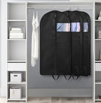 KIMBORA 43" Suit Bags for Closet Storage and Travel, Gusseted Hanging Garment - Image 7